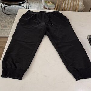 Old navy stretchtech Black Jogger Pants with drawstring and elastic waist